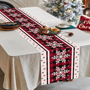 <span class=keywords><strong>Chemin</strong></span> <span class=keywords><strong>de</strong></span> <span class=keywords><strong>table</strong></span> imprimé Noël en promotion pour les fêtes, les dîners et la décoration <span class=keywords><strong>de</strong></span> la <span class=keywords><strong>table</strong></span> <span class=keywords><strong>de</strong></span> cuisine à la maison - Product Image 6
