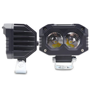 ไฟสปอร์ตไลท์ LED กำลังสูง สองสี 2 เลนส์ 20W กันน้ำ รุ่น MO91 ไฟหน้าสำหรับรถจักรยานยนต์ รถยนต์ รถบรรทุก รถเอทีวี - Product Image 1