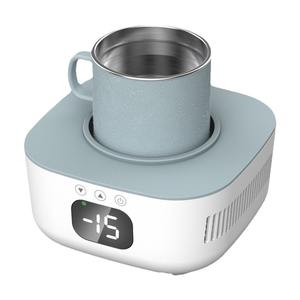 Posavasos eléctrico portátil AUX Cooling And Heating Coaster Kdy 09l para calentar y enfriar bebidas, ideal para el hogar y el dormitorio. - Product Image 1