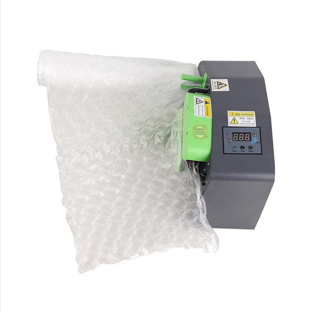 Portable Inflatable Packaging & Air Cushion Pillow Machine 12 M/Min Speed Protective Material