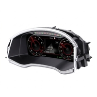 Panel de Instrumentos Digital LCD Dynamic-UI de 12.3 Pulgadas con Pantalla Táctil Negra y TPMS para VW Passat 16-18