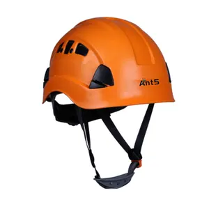 ANT5 ANSI Z89.1 和 CE EN397 橙色工业建筑采矿 ABS/PE 热保护定制 PPE 良好的安全帽安全头盔