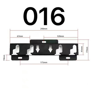 Monitor Mount <b>Bracket</b> 016 26-38.5 Inch Metal <b>Black</b> For LCD Display - Product Image 1
