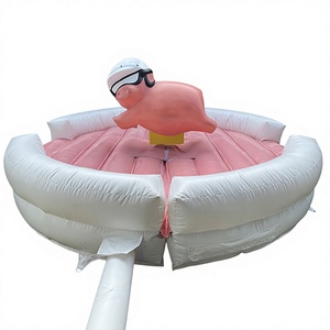Juego de montar en <span class=keywords><strong>toro</strong></span> mecánico inflable para niños, máquina de juego, precio en venta - Product Image 1