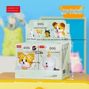 Jouets éducatifs en vente flash, micro-briques, ensemble de blocs de construction en plastique pour enfants, cadeau DIY - Product Image 2