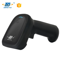 Lector de códigos QR 2D DYscan Escáner de código de barras portátil inalámbrico de alto rendimiento con base de carga DS5220BM