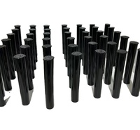 Tube en plastique PP vide de 65 mm, 72 mm, 98 mm, 116 mm avec couvercles à rabat, emballage pour tube de cigarette