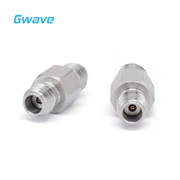 Adaptateurs RF à onde millimétrique haute fréquence 1.0mm à 1.0mm DC-110GHz en acier inoxydable