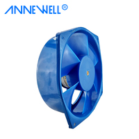 Ventilateur bleu ultra durable 150FZY2-D/4-D/7-D 220V Boîtier en aluminium Haute efficacité 380V Ventilateur de ventilation pour refroidisseur industriel Ventilateur d'air