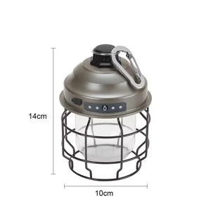 Lanterne LED vintage portable rechargeable, batterie 3600mAh, lampes de camping étanches, lampes de tente, lampes de jardin, lampes d'extérieur - Product Image 5