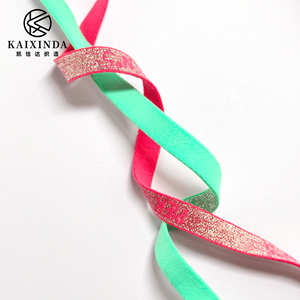 Bande élastique jacquard en fil argenté brillant, personnalisable en couleur et largeur, pour accessoires de lingerie, bretelles de <span class=keywords><strong>soutien</strong></span>-<span class=keywords><strong>gorge</strong></span> et vêtements - Product Image 6