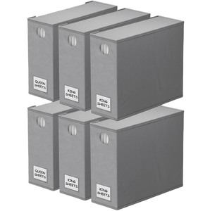 Organisateur de draps de lit portable multifonctionnel, boîte de rangement pliable pour vêtements domestiques - Product Image 1