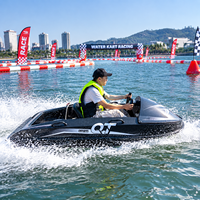 Nouveau modèle 2026 : Kart aquatique électrique amélioré pour adultes, bateau de karting commercial de haute qualité, bateau de drift personnalisable selon les besoins