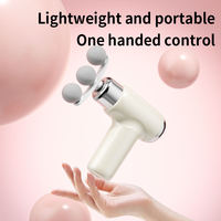 Pistolet de massage sans fil rechargeable pour tissus profonds, 9 têtes, contrôle de vitesse, masseur à percussion portable, moteur à balais 3200 tr/min pour le cou
