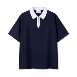 Polo zippé pour homme et femme - Design moderne avec matière extensible et douce, idéal pour le sport, les voyages et la mode de tous les jours - Product Image 2