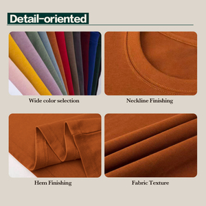 Camiseta homem 250g algodão pesado alta qualidade para impressão personalizada preço atacado - Product Image 3