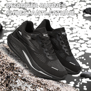 Zapatillas de Running para Principiantes, Anti Fatiga, Forro Transpirable, Soporte de Arco, Puntera Ancha, Suela Ligera, Verano, Unisex - Product Image 2