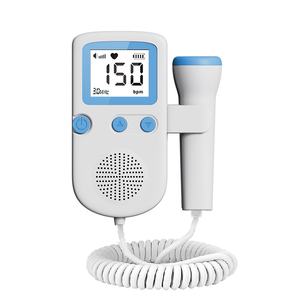 Moniteur de fréquence cardiaque à bas <span class=keywords><strong>prix</strong></span>, moniteur <span class=keywords><strong>Doppler</strong></span> fœtal portable de poche, moniteur cardiaque pour bébé - Product Image 3