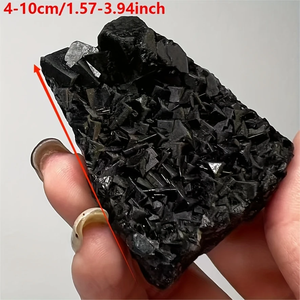 Esemplare di Fluorite Rosa Nera |   Reazione alla luce UV di prodotti grezzi pakistani per decorazioni domestiche e regali di festa - Product Image 6