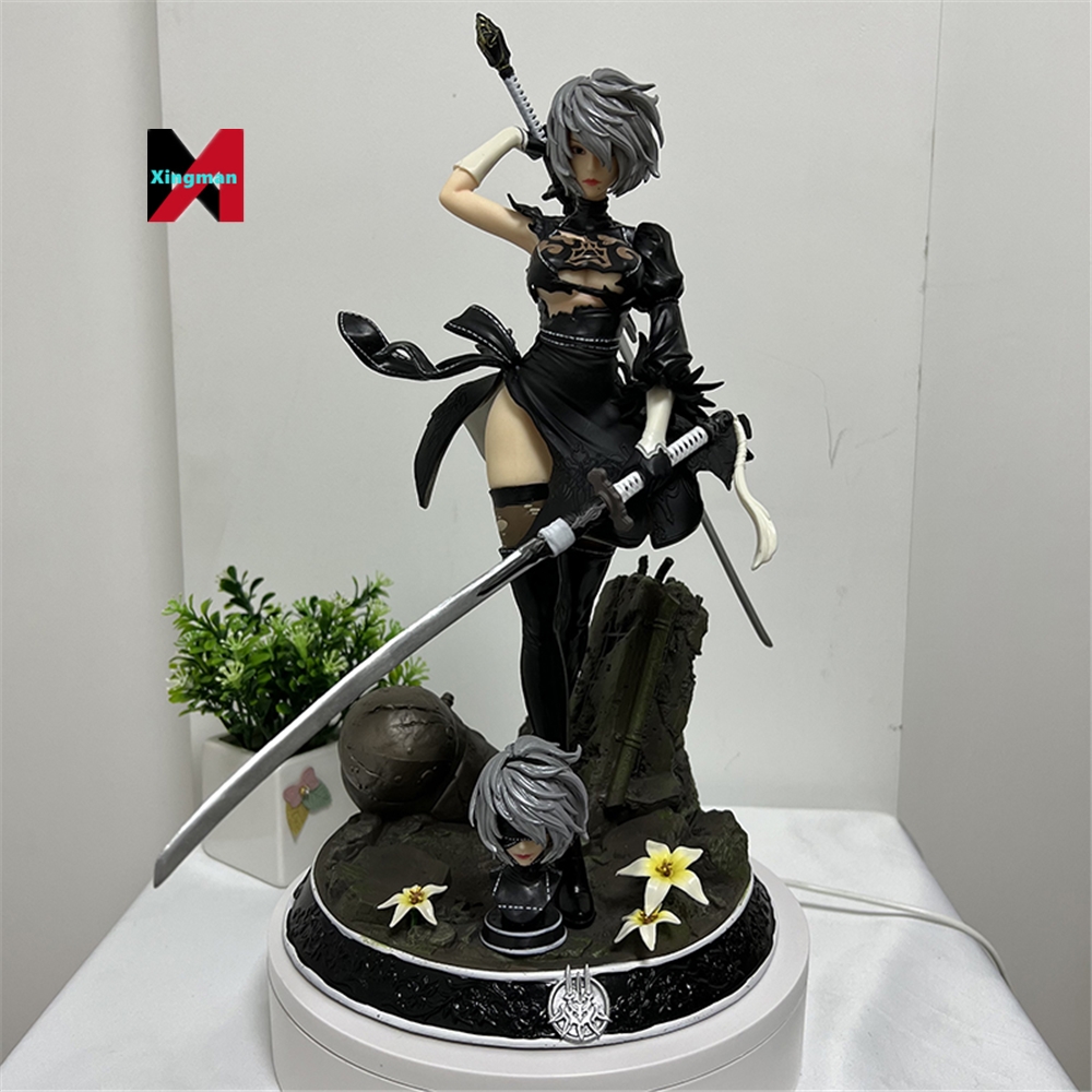 ニーアオートマタ　33cm PVC製品　フィギュア 33CM Nier Automata 2B Yorha PVC Anime Figure & Model Collectible