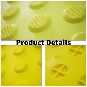 Azulejo táctil <span class=keywords><strong>de</strong></span> advertencia ABS, suelo táctil, tiras <span class=keywords><strong>de</strong></span> advertencia ciegas, pavimentación <span class=keywords><strong>de</strong></span> suelo, azulejos indicadores táctiles para área pública - Product Image 6