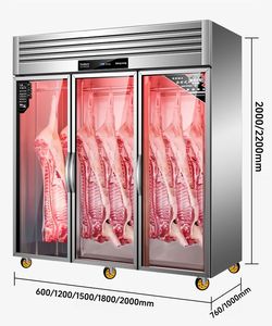 Réfrigérateur congélateur commercial de qualité pour boucherie, vente en gros d'usine chinoise - Product Image 5
