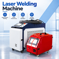 Machine de soudage laser portative refroidie par eau 1500W 4 en 1 avec mode oscillation pour le soudage de tôles fines