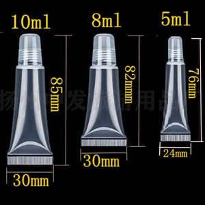 Tuýp son dưỡng môi mềm mại, dạng bóp, bán buôn, 5ml 10ml, bao bì nhãn hiệu riêng tùy chỉnh, màu trắng, trống - Product Image 6