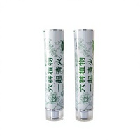 Tubes de dentifrice en aluminium-plastique de qualité alimentaire pour soins personnels, à embout incliné, 12,7-35 mm, avec bouchon à vis, impression UV, emballage personnalisé avec logo