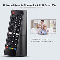 Télécommande universelle AKB75095307 compatible avec tous les téléviseurs intelligents LG, remplacement pour LED, OLED, UHD, LCD, Plasma, Magic Webos, 3D, 4K