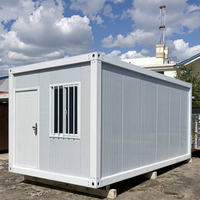 Maison conteneur en acier de luxe personnalisable de 20 à 40 pieds micro-maison mobile pliable résistante aux tremblements de terre pour parc cour atelier