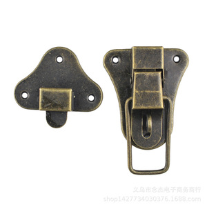 กลอนล็อคโลหะ K63 ขนาด 92x49 มม. แบบไม่ใช้กุญแจ สำหรับกล่องไม้และเฟอร์นิเจอร์ - Product Image 2