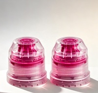 Échantillon Gratuit : Bouchon Sport en PP 28mm Personnalisable en Silicone Coloré pour Boissons Fonctionnelles et Assaisonnements