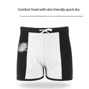 Custom Logo 85% Polyester 15% Spandex Quick Dry Printing logo Elastic <strong>Tight</strong> Men's Sports <strong>Swimming</strong> Training <strong>Shorts</strong> - Product Image 5