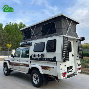 Vehículos de aventura todoterreno: <span class=keywords><strong>Camper</strong></span> deslizable de doble cabina con patas elevables para camión - Product Image 1