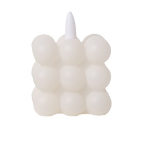 Luces Decorativas de Caramelo en Cubos Estilo Ins, Velas Electrónicas Románticas, Pequeñas Lámparas LED Nocturnas para Crear Ambiente - Product Image 4