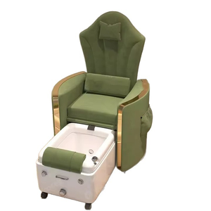 Sillón de Pedicura Eléctrico de Lujo Moderno con Asiento Reclinable, Drenaje Automático, Luz LED y Bañera sin Tuberías - Color Personalizable para Salones de Uñas - Product Image 6