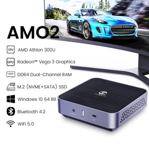 Nhà Máy AMD r-ycin 7 Mini PC AM02 Athlon 300u win10pro/Linux Máy tính để bàn chơi game PC 4K HD Radeon Vega 3 đồ họa 8GB DDR4 256 AU EU - Product Image 2