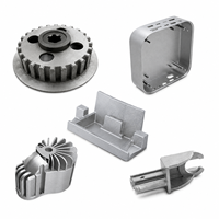 Pièces moulées par gravité en alliage d'aluminium et de zinc Zamak 3 de haute précision, sur mesure, pour l'automobile, la quincaillerie et les composants de machines