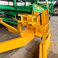 Nouvelle innovation ZIZHU 9JJK-72 Ramasseur-empileur automatique de balles carrées à entraînement hydraulique, capacité de 72 balles pour la collecte sur le terrain