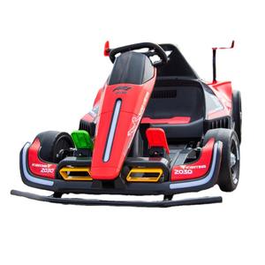 รถโกคาร์ทไฟฟ้าสำหรับเด็ก รุ่น Karting 2030 แรงดัน 12V พร้อมรีโมทคอนโทรล ของเล่นรถยนต์สำหรับเด็ก ขับขี่ได้ สนุกกับการแข่งรถกลางแจ้ง - Product Image 4