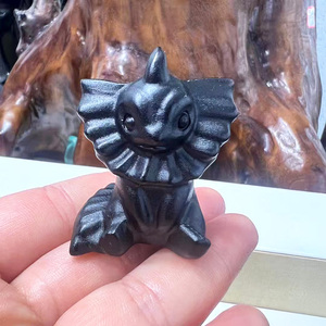 Venta al por mayor de ópalo natural tallado a mano, cristal curativo de dibujos animados, tallado de <span class=keywords><strong>Vaporeon</strong></span> para regalos DIY - Product Image 3