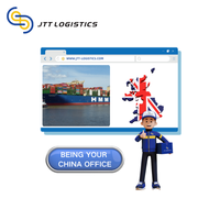 Meilleur 20 pieds 45 pieds FCL Services d'expédition DAP DDU DDP Top Sea Transitaire Agent Allemagne Royaume-Uni Livraison rapide Drop Shipping