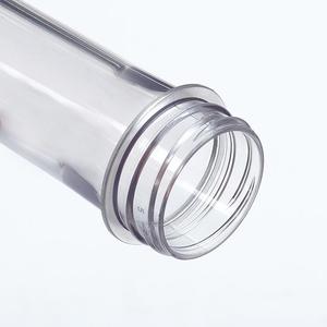 BPA-Free 28mm trasparente PET Preforms per bottiglie d'acqua soluzione di bevande facili da bere