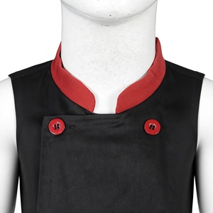 Veste de cuisine professionnelle personnalisable avec logo et couleur pour chef, idéale pour le personnel de restaurant, d'hôtel et de traiteur (vente en gros) - Product Image 4