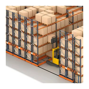 Système de rayonnage mobile en entrepôt Étagères de stockage mobiles verticales en tôle électrique Rayonnage d'archive à glissement - Product Image 1