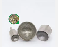 Tête de meulage de perles de diamant Roue de polissage en forme de boule pour Jade Amber Honey Wax Vajra Bodhi Stone Marble OEM Personnalisable