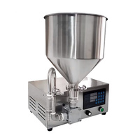 1L -- 20L eau minérale eau visqueux liquide épais liquide pâte machine de remplissage avec trémie