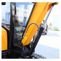 Petites mini-excavatrices Machine 3t 4t 5t Bagger Crawler Bagger Digger Mini Excavator