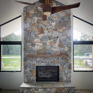 Azulejos de pared de piedra de pizarra natural Panel de diseño exterior Borde Interior/Exterior Revestimiento Decoración Losas de piedra decorativas para exteriores - Product Image 2